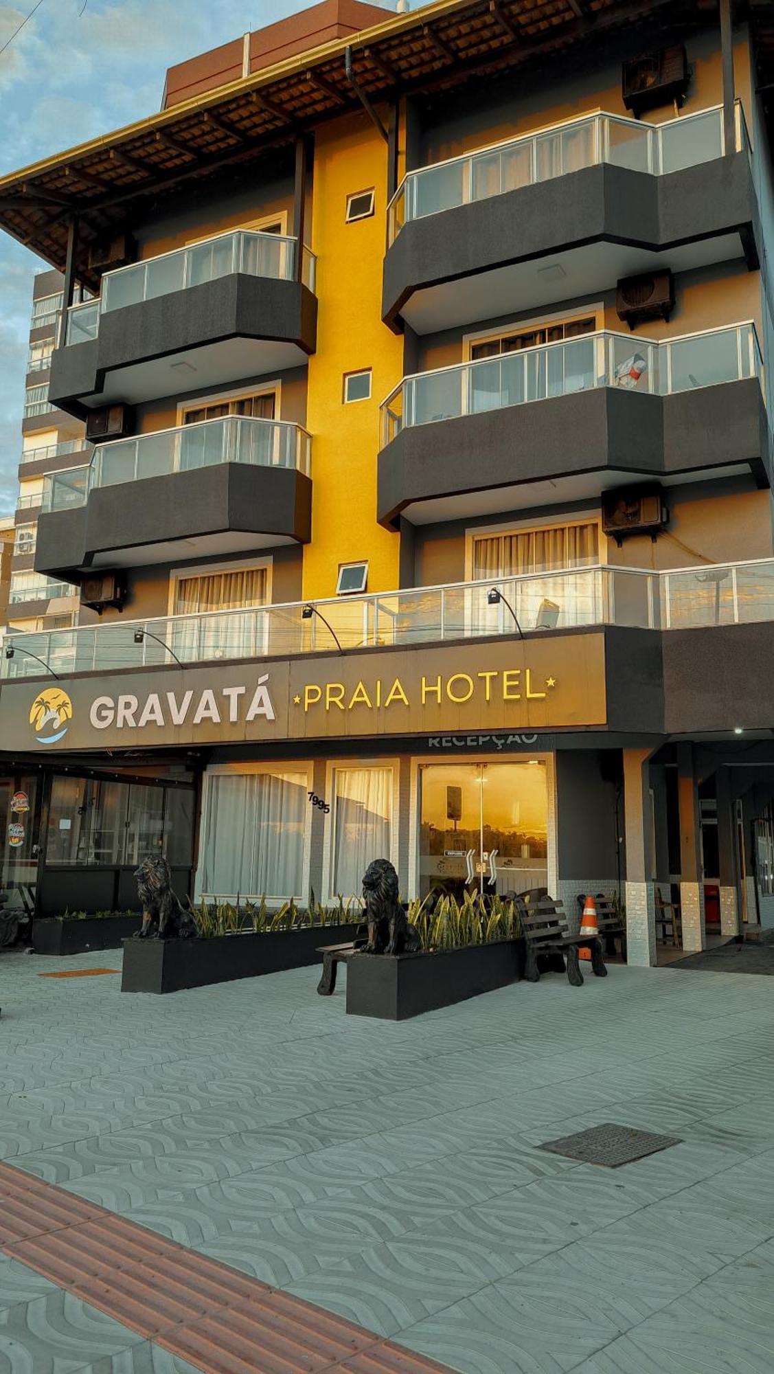 Gravata Praia Hotel - Frente Mar Navegantes Exteriör bild